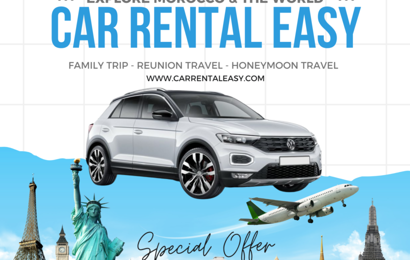Rent a Car Anywhere in Morocco – Agadir, Marrakech, Casablanca & Essaouira