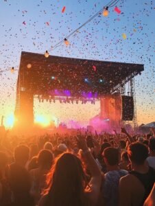 Live Music Concert in the Heart of the Desert